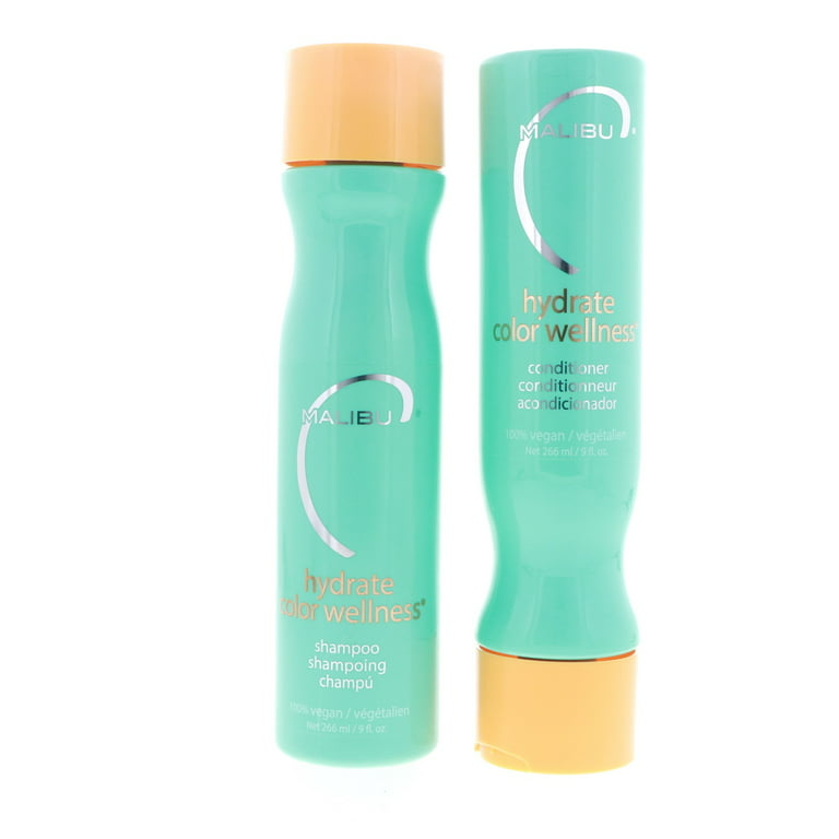 Malibu C Hydrate Color Wellness Shampoo & Conditioner 9oz Duo