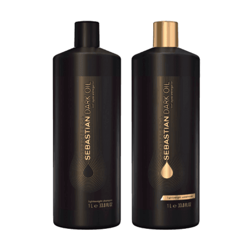 Sebastian Dark Oil Lightweight Shampoo & Conditioner 33.8 oz/Liter Duo