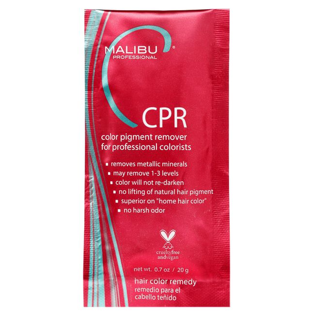 Malibu C CPR Color Pigment Reducer Packette 6 count