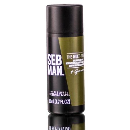 Sebastian Seb Man The Multi-Tasker Hair, Beard, Body Wash- 1.7 oz