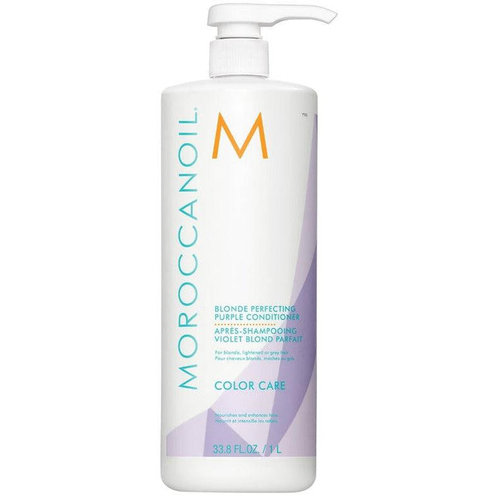 Moroccanoil Blonde Perfecting Purple Conditioner-The Warehouse Salon